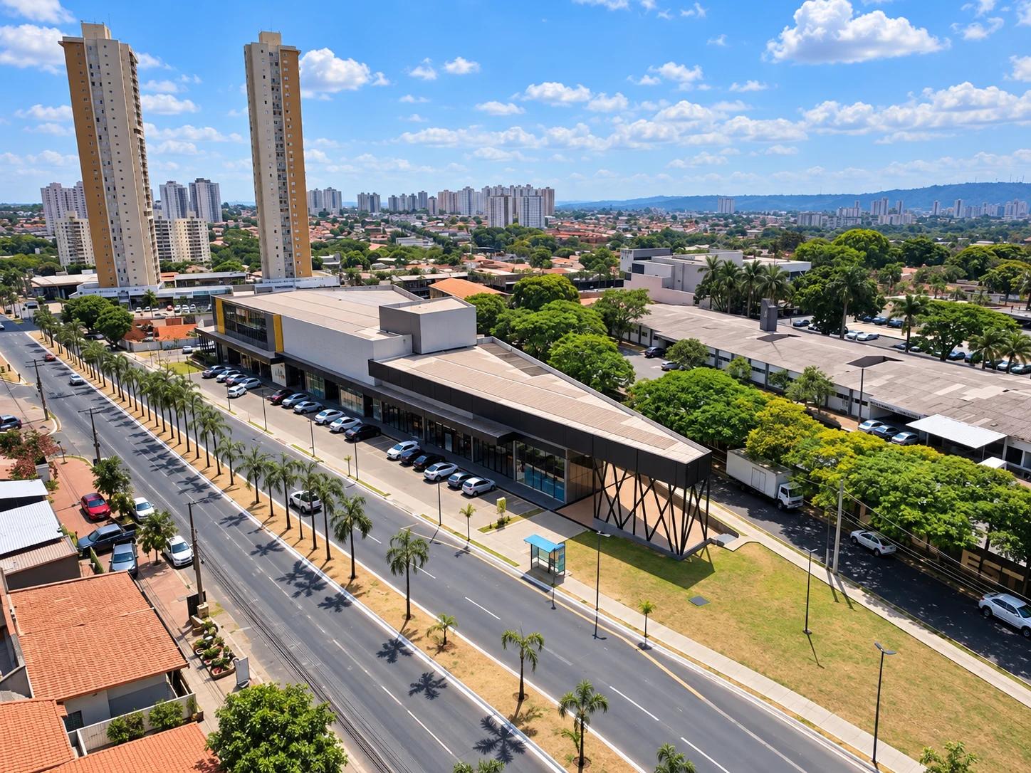 Vista do Jardim Europa, em Goiânia
