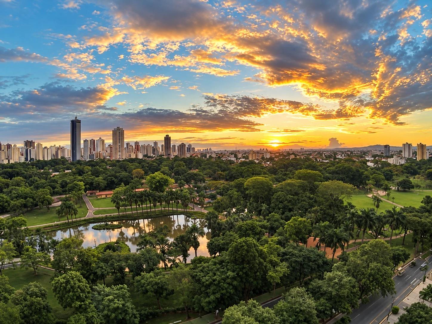 Vista do Setor Oeste, em Goiânia