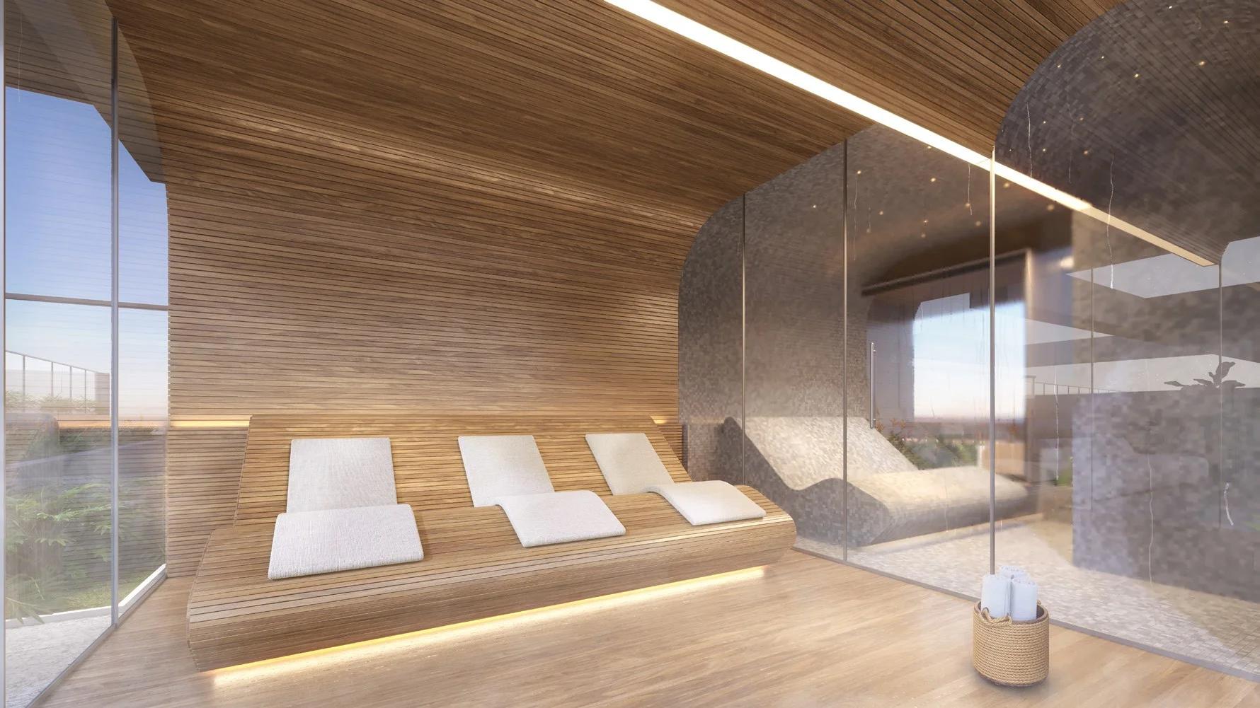 Casa Opus Marista - sauna (render)