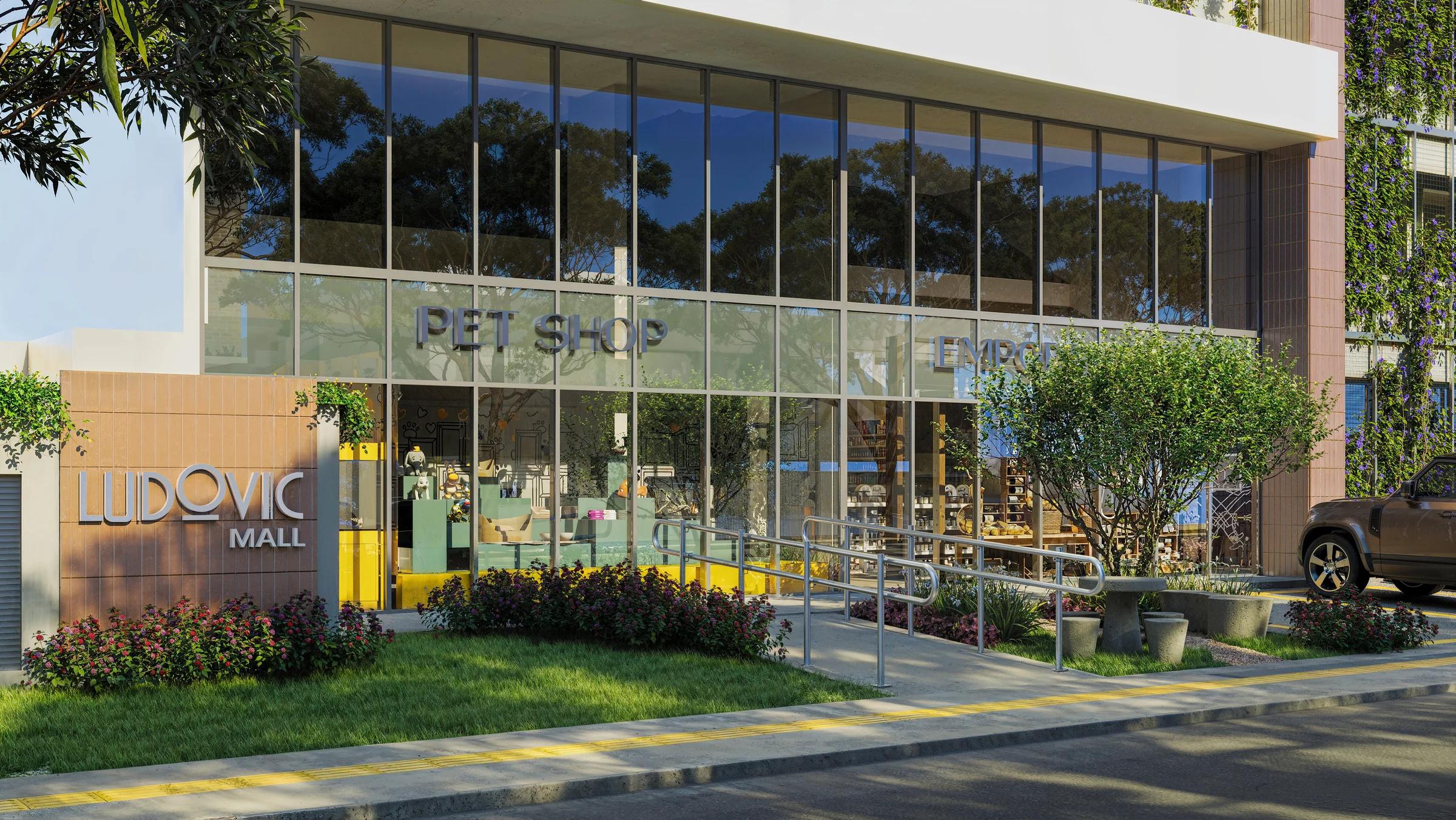 Ludovic Apartments - fachada