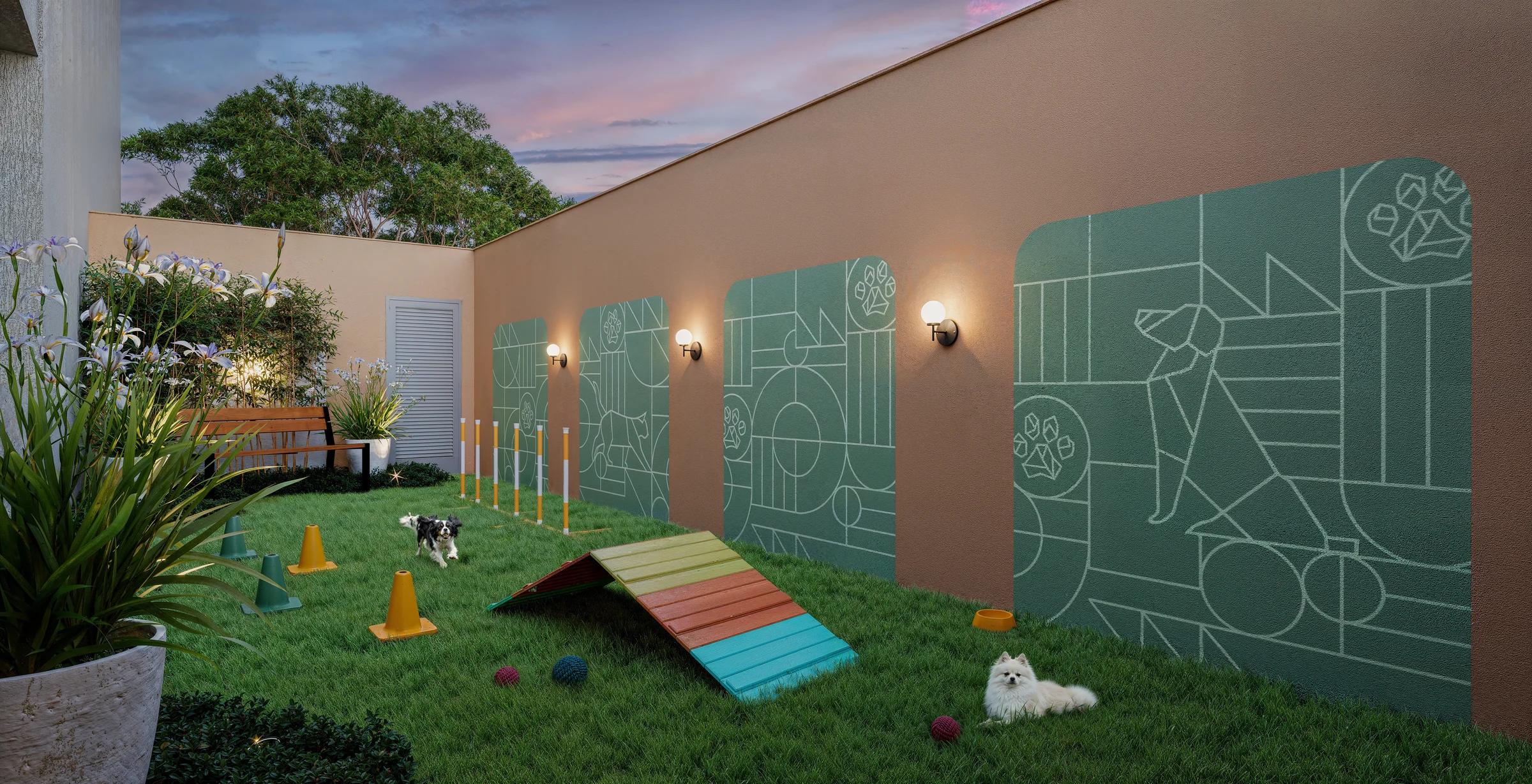 Ludovic Apartments - area_comum