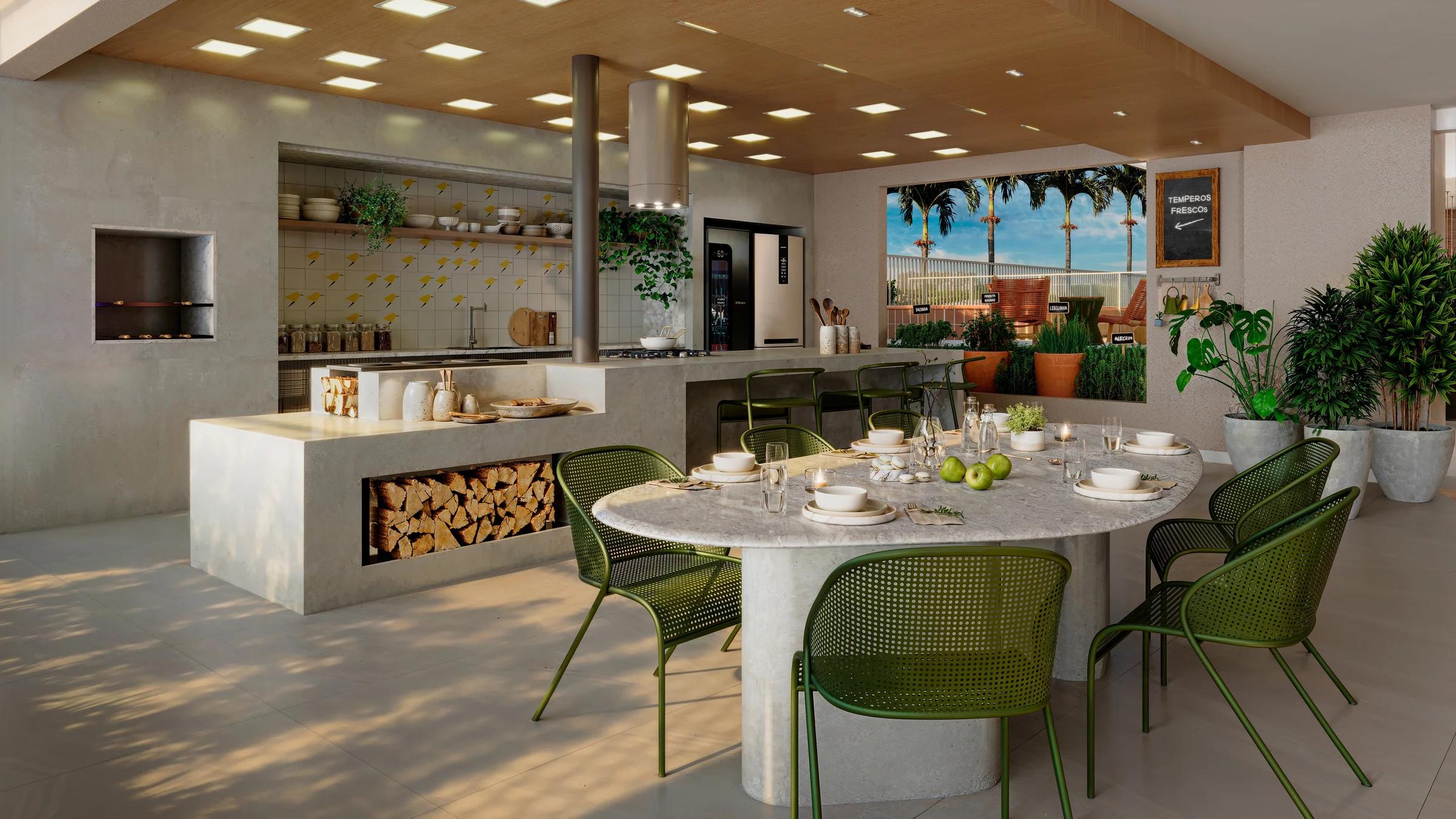 Ludovic Apartments - area_comum
