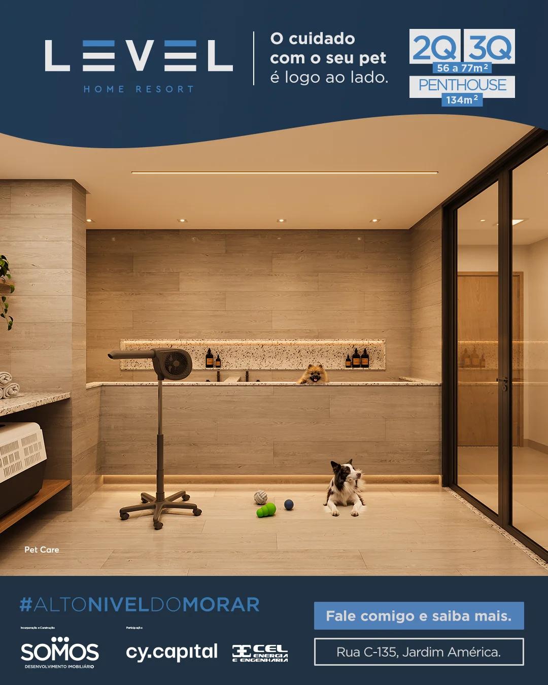 Level Home Resort - area_comum