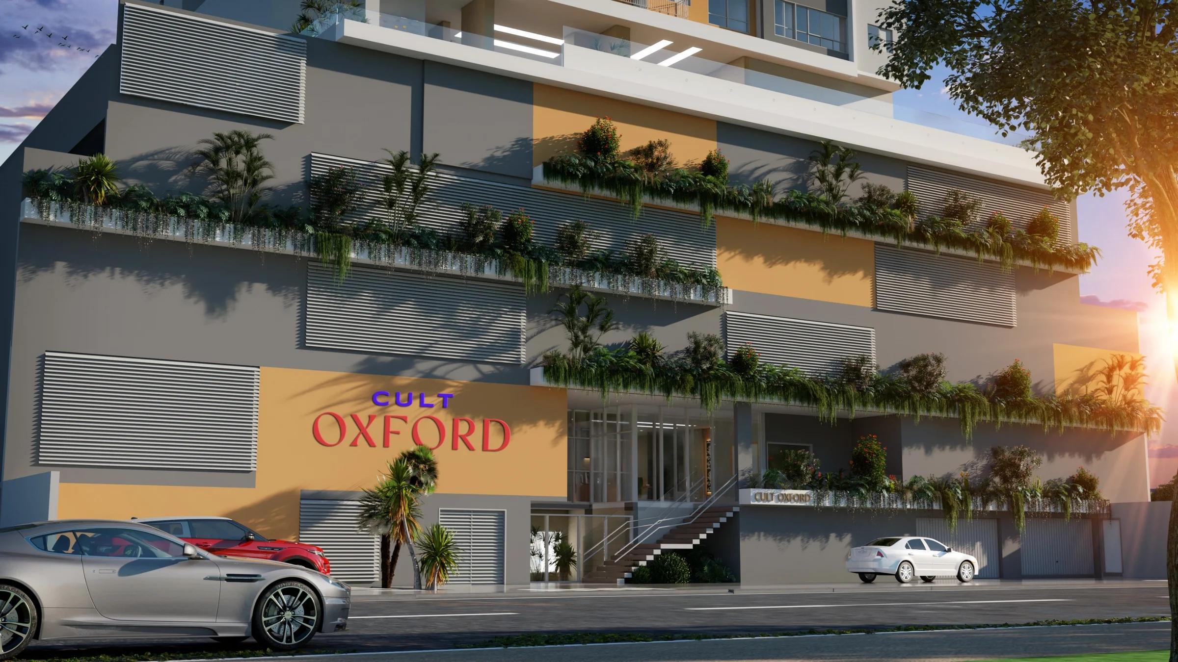 Acesso e térreo do Cult Oxford