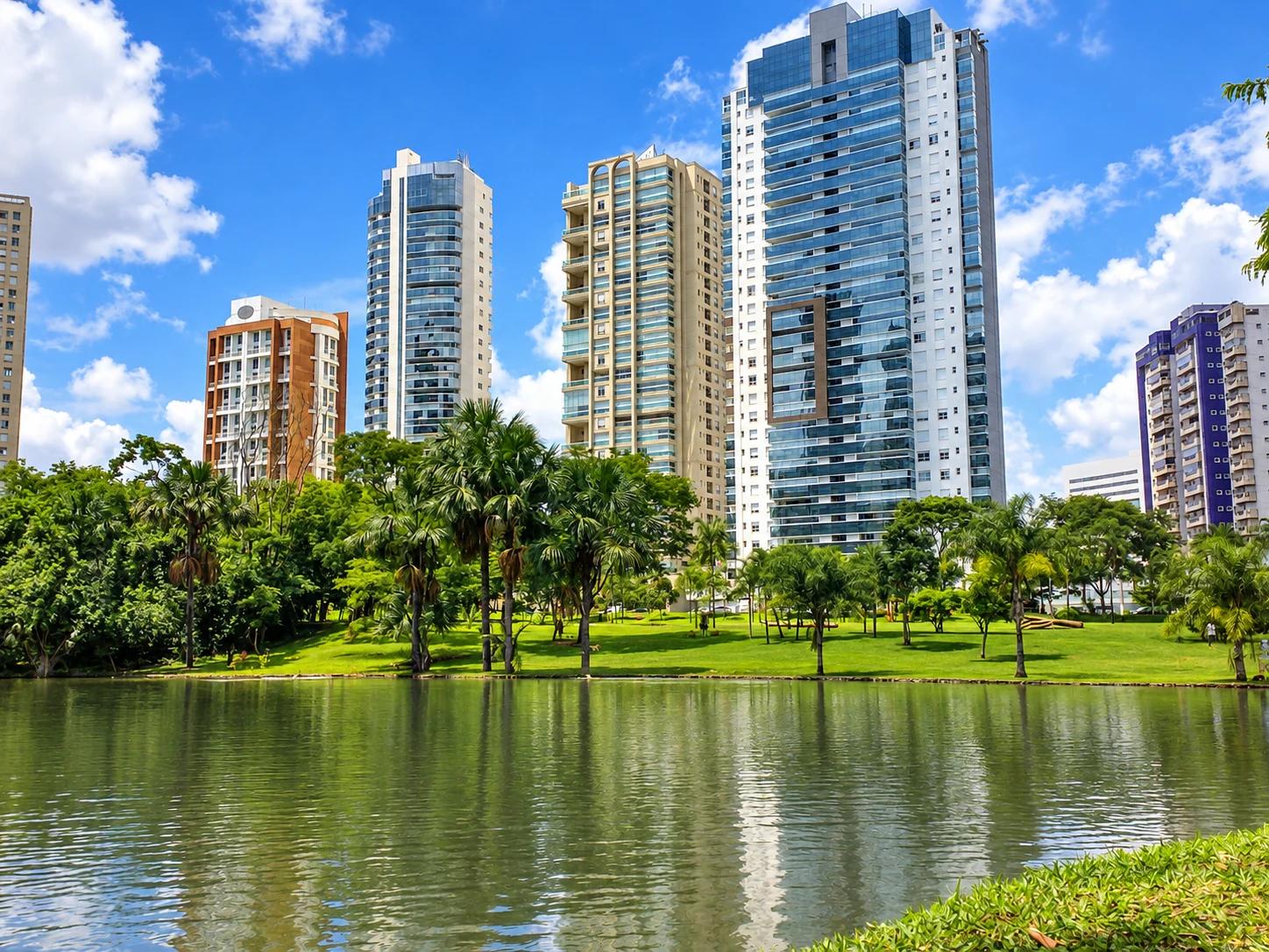 Vista do Jardim Goias, em Goiânia