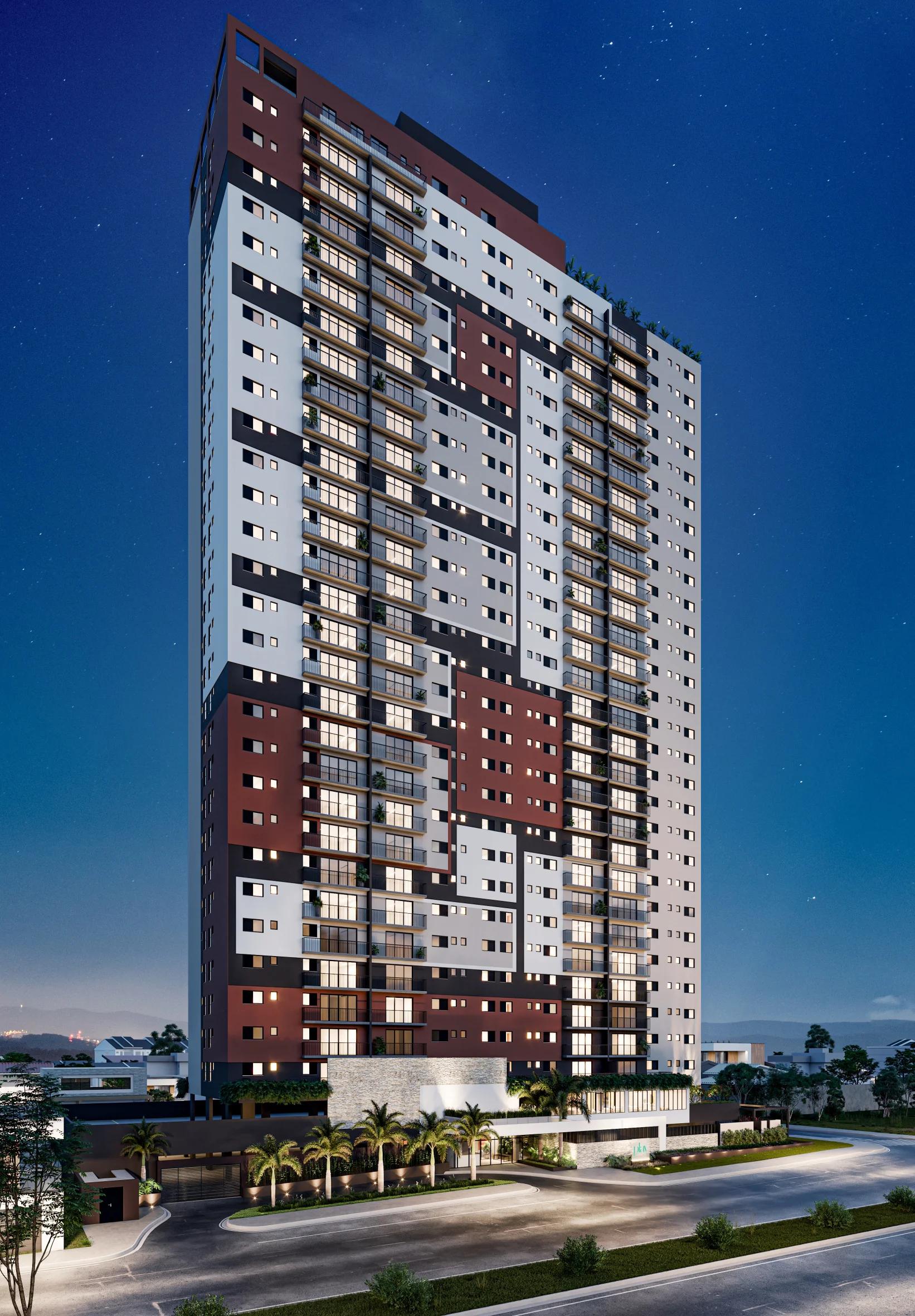 Play Residence - fachada da torre