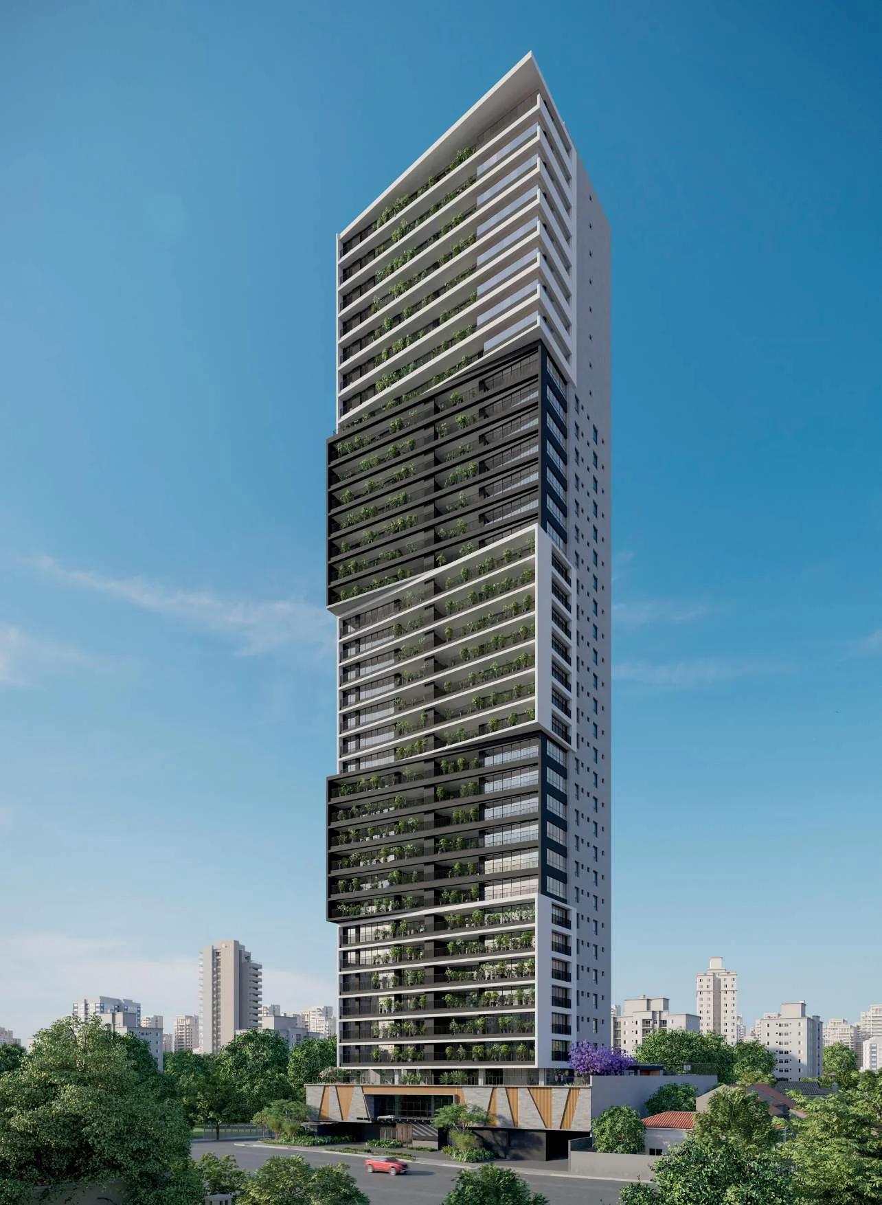 Fachada da torre do Arq Opus