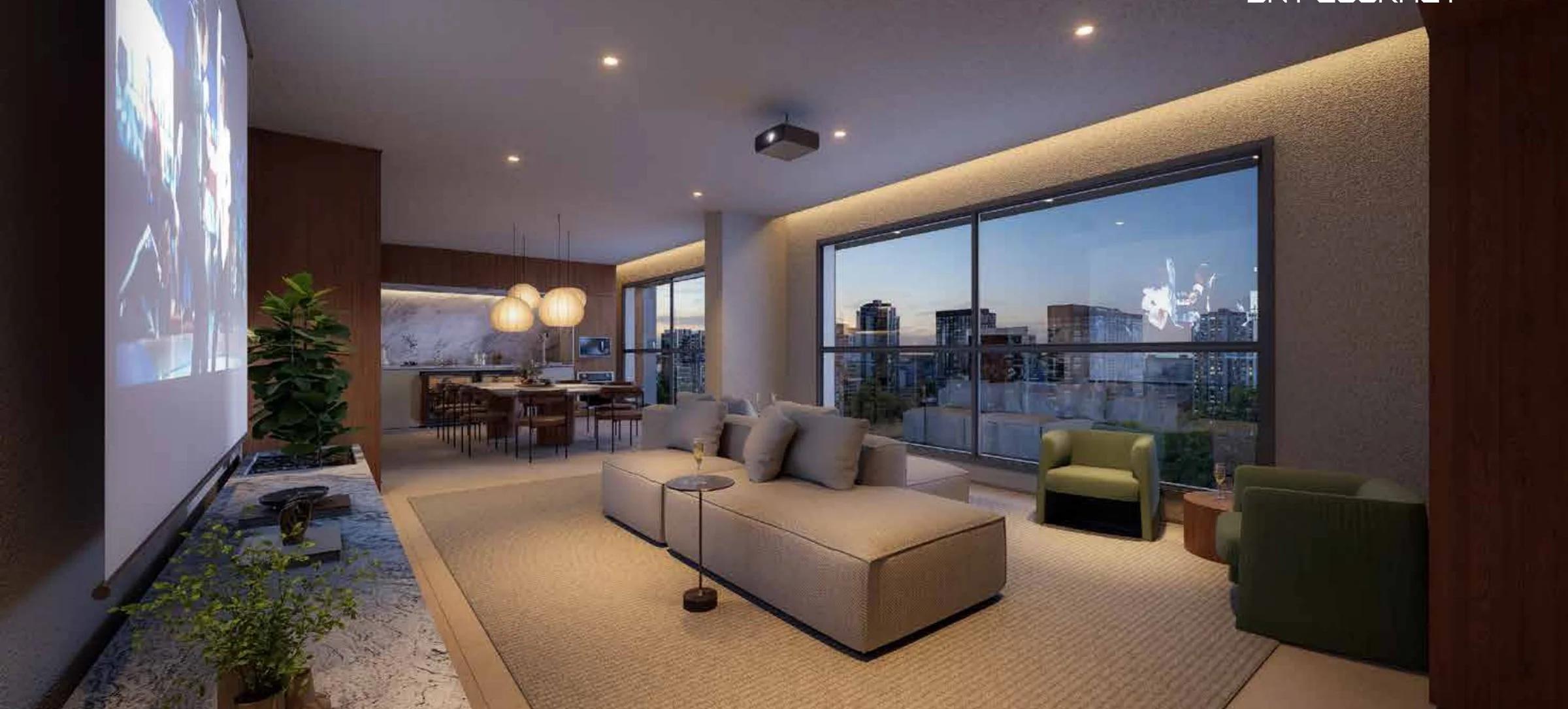 Perspectiva do Sky Gourmet