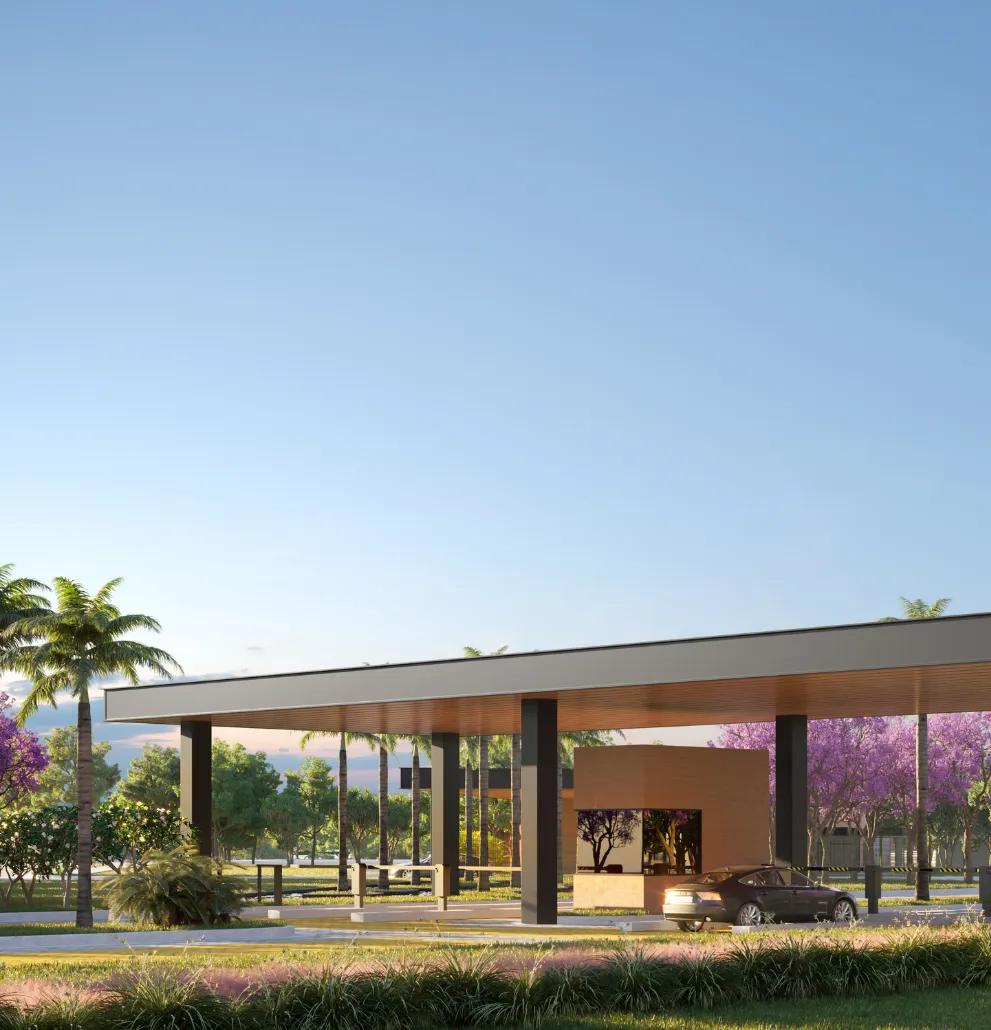 Jardins Lyon — fachada — Senador Canedo